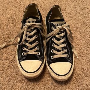 Black womens converse